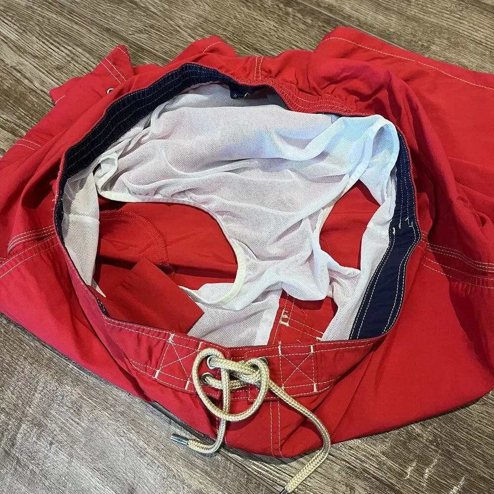Polo Ralph Lauren Swim Trunks Men's 2XL Red 8